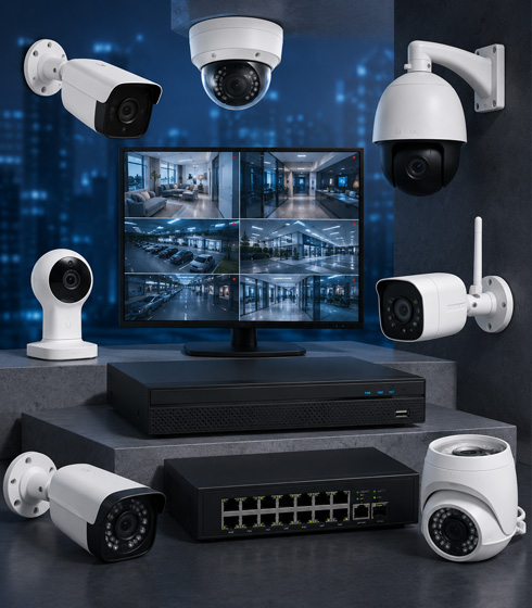 Analogue, IP, Wireless Cameras