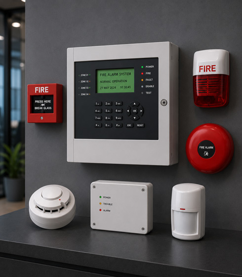 Intrusion, Fire Alarm System