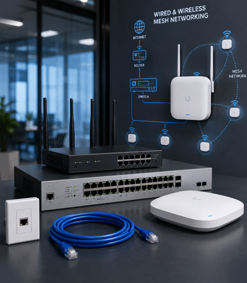 Wired / Wireless Mesh Networking